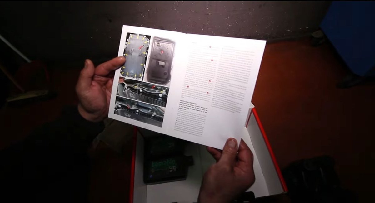 Instrucciones del kit ZF con el orden de apriete de los tornillos del cárter