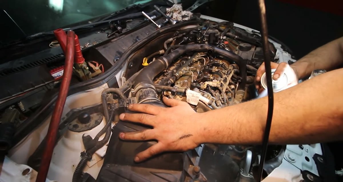 Motor 1.3 diésel arrancando tras cambiar la cadena de distribución rota